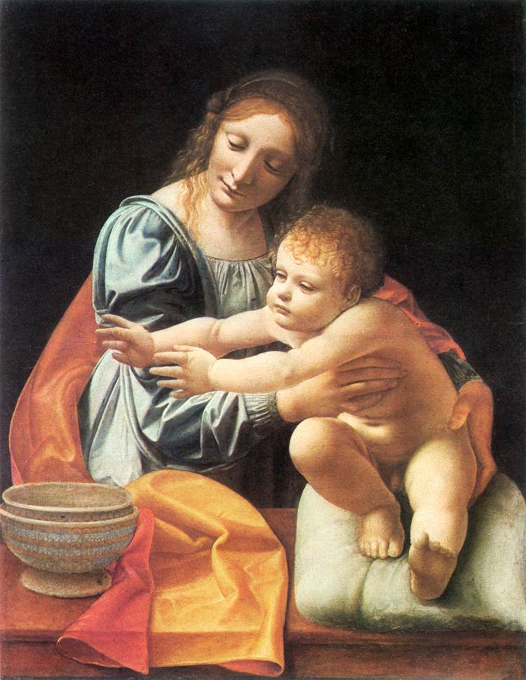 The Virgin and Child fgh